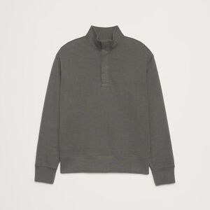 Banana Republic Charcoal Gray Mock Neck Pullover